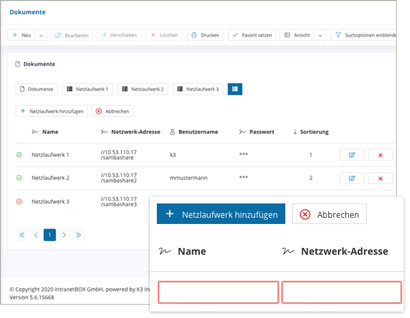 Intranet Software Modul MS File-Server-Konnektor