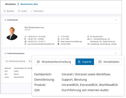 Modul Mitarbeiter