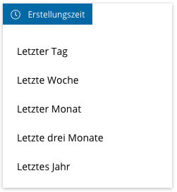 Suche Erstellungszeit